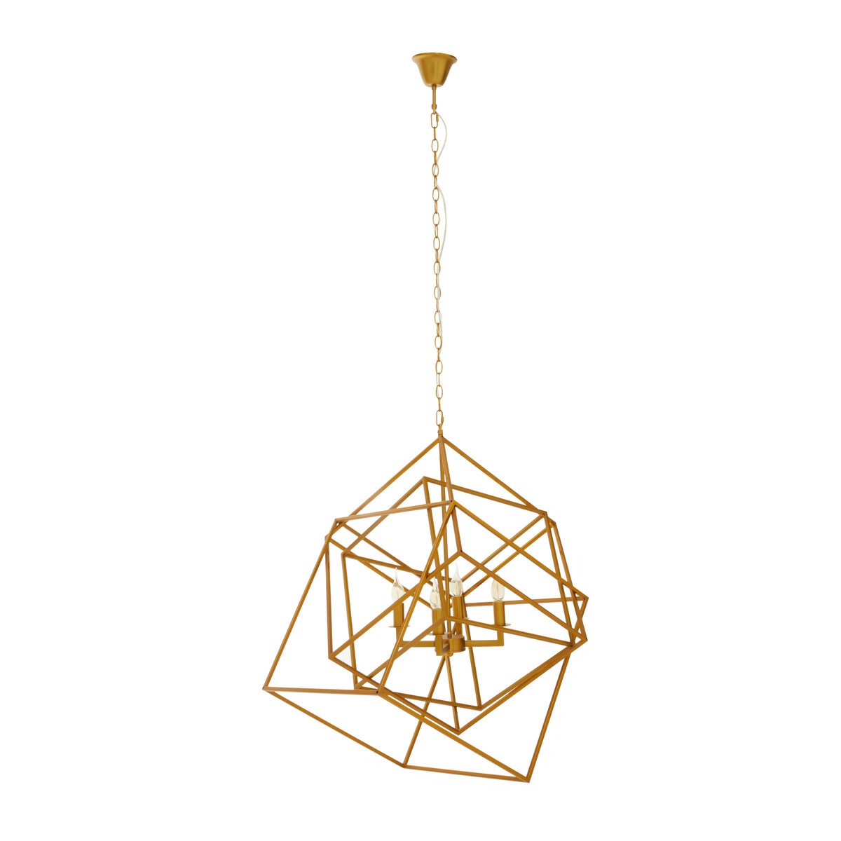 Orsina Kamara Four-Bulb Pendant Light - Brass