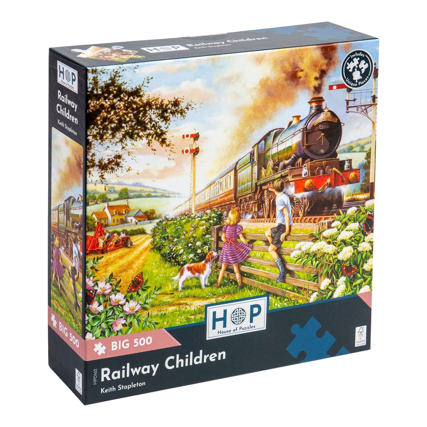 The House of Puzzles Railway Children BIG 500 Puzzle 3 Years +