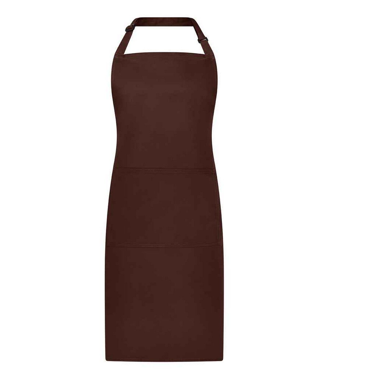 Brand Lab Bibbed Full Apron - Brown