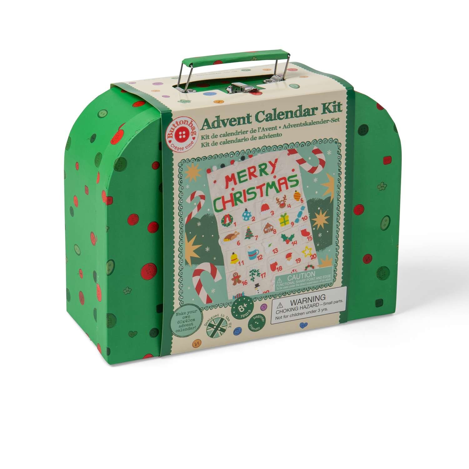 Buttonbag Advent Calendar Kit - 8 Years +