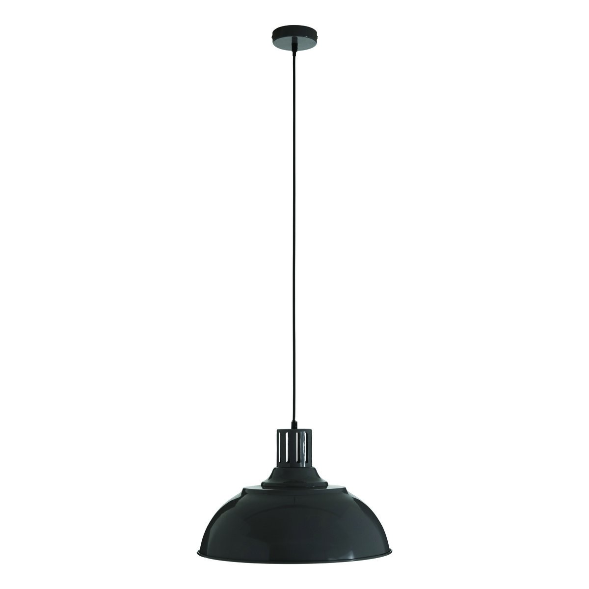 Orsina Brook Metal Pendant Light - Grey