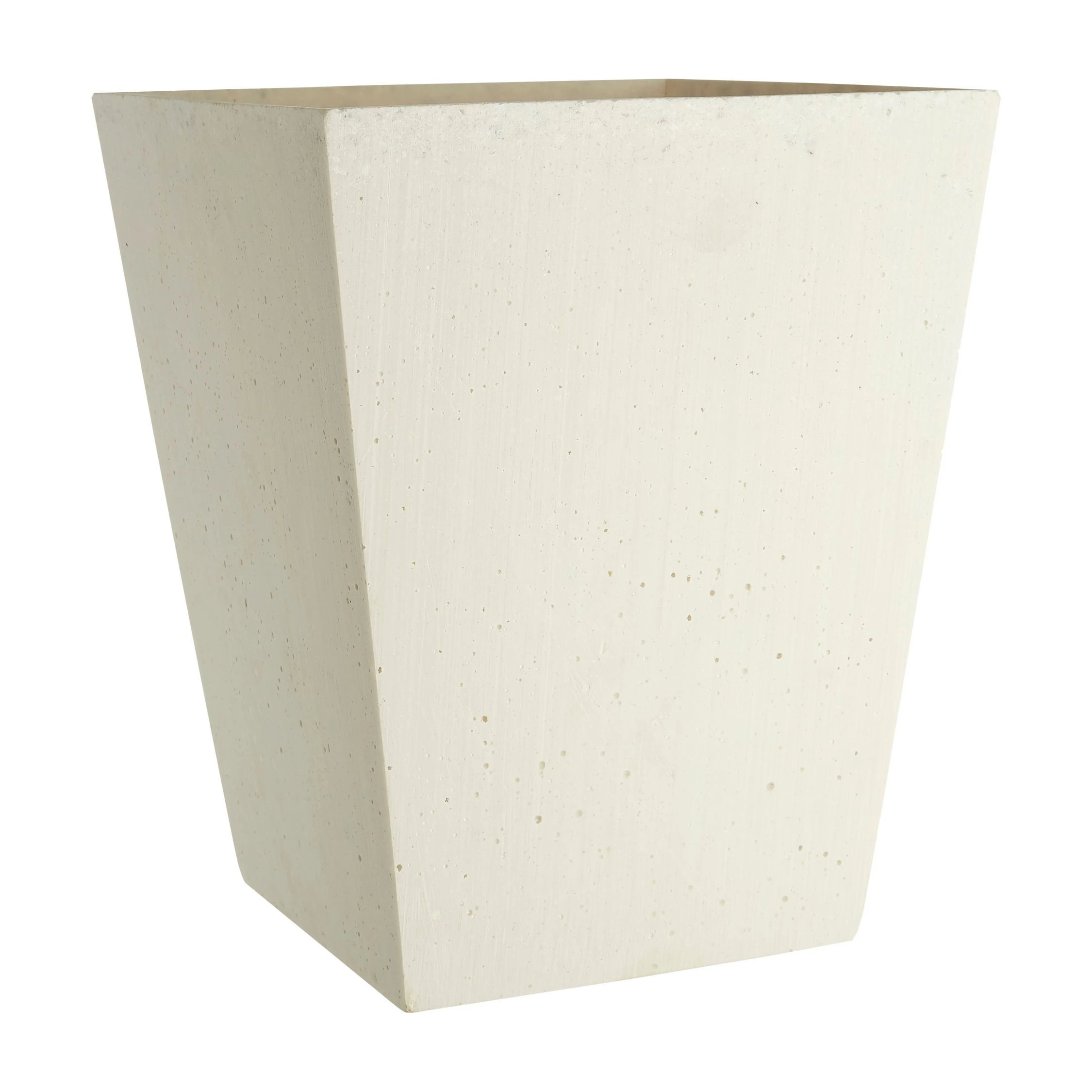 Orsina Polyresin Large Vase - White