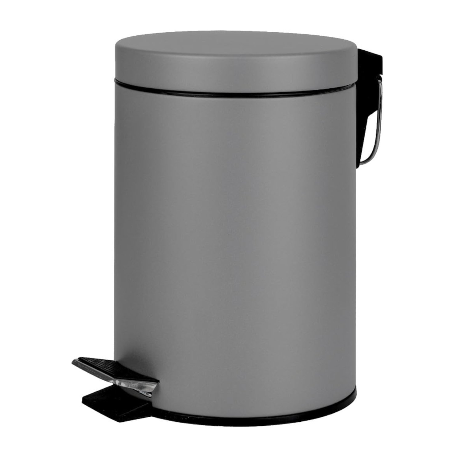 Home Treats 3L Bathroom Pedal Bin - Grey
