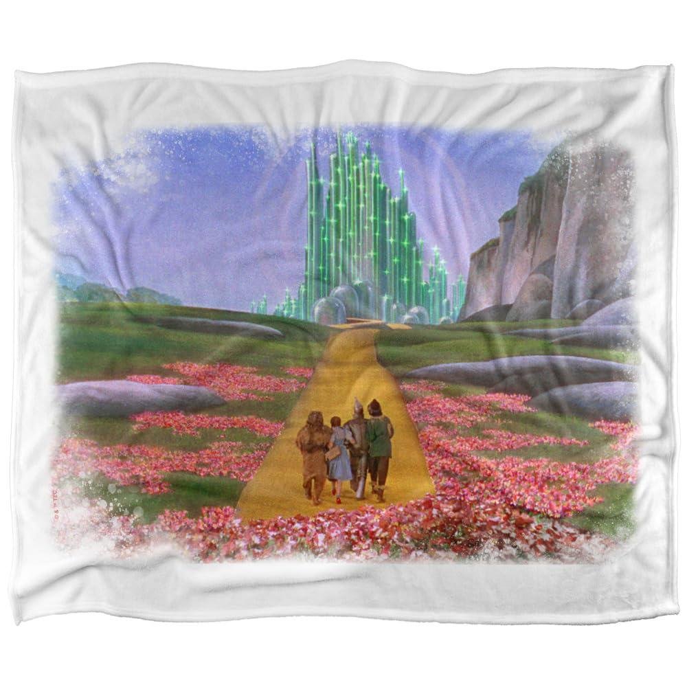 The Wizard Of Oz We're Off To See The Wizard Blanket - 152cm x 127cm
