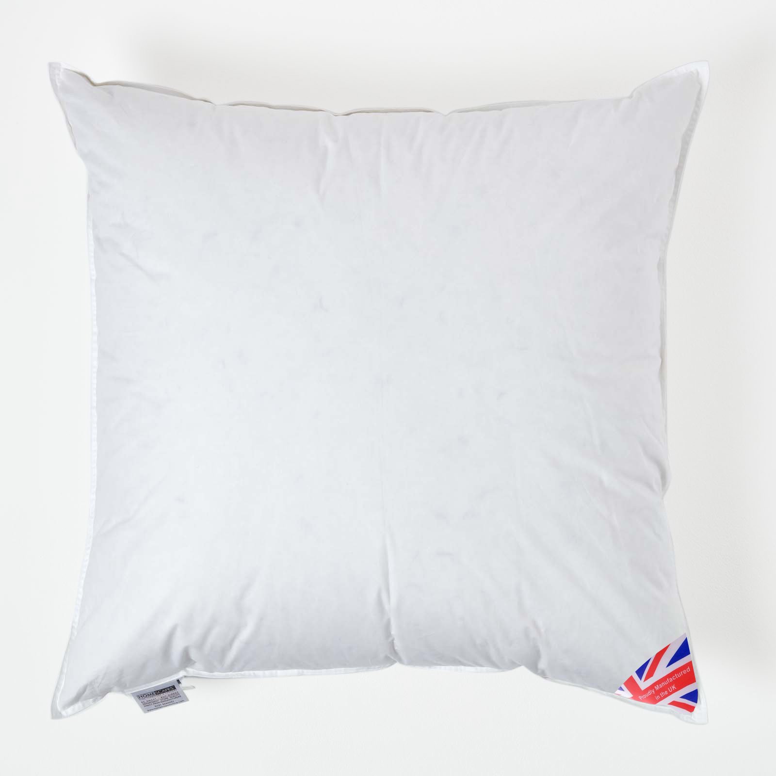 Homescapes Luxury Duck Down Cushion Pad Insert -  66 x 66 cm