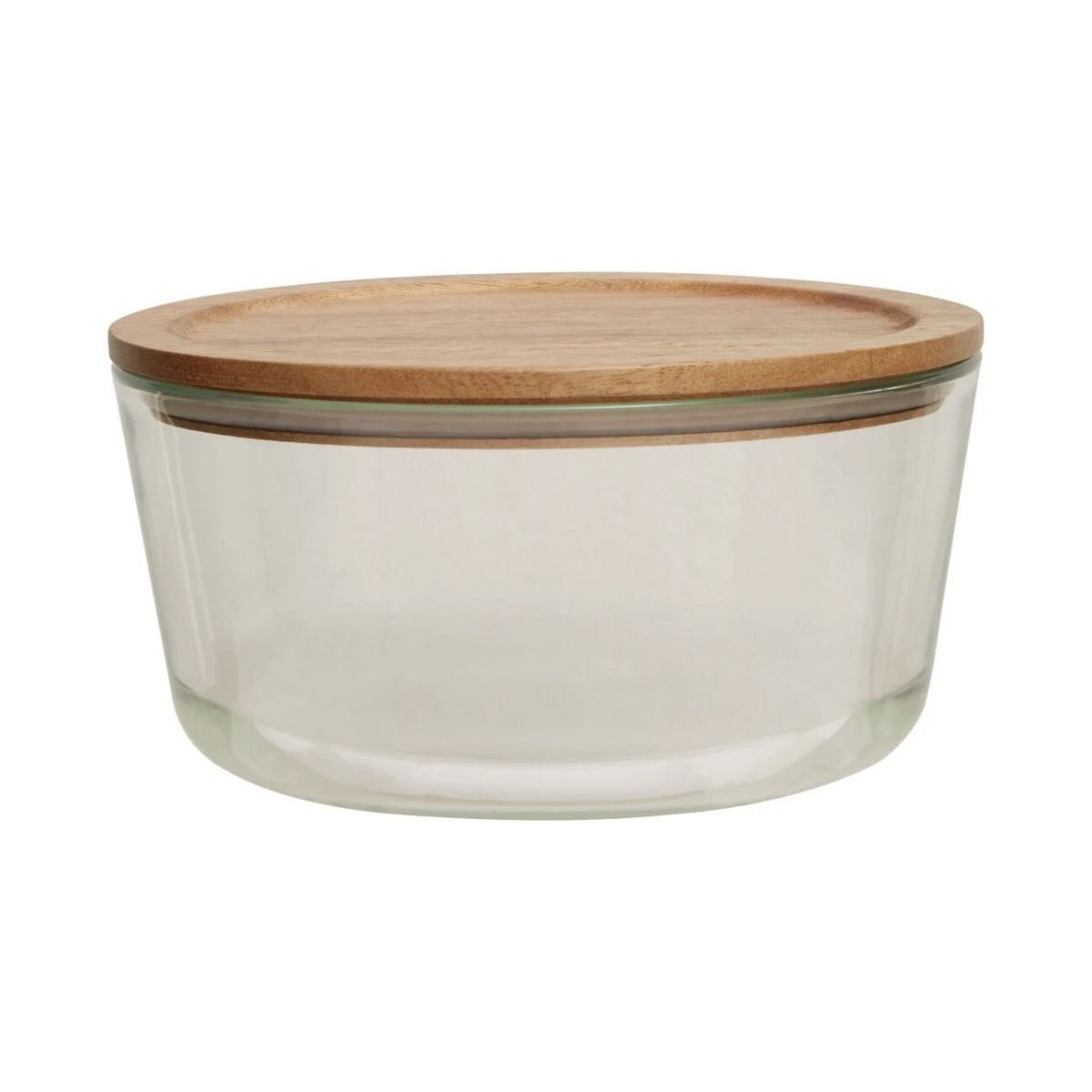 Orsina Freska 1650ml Glass Container With Acacia Lid