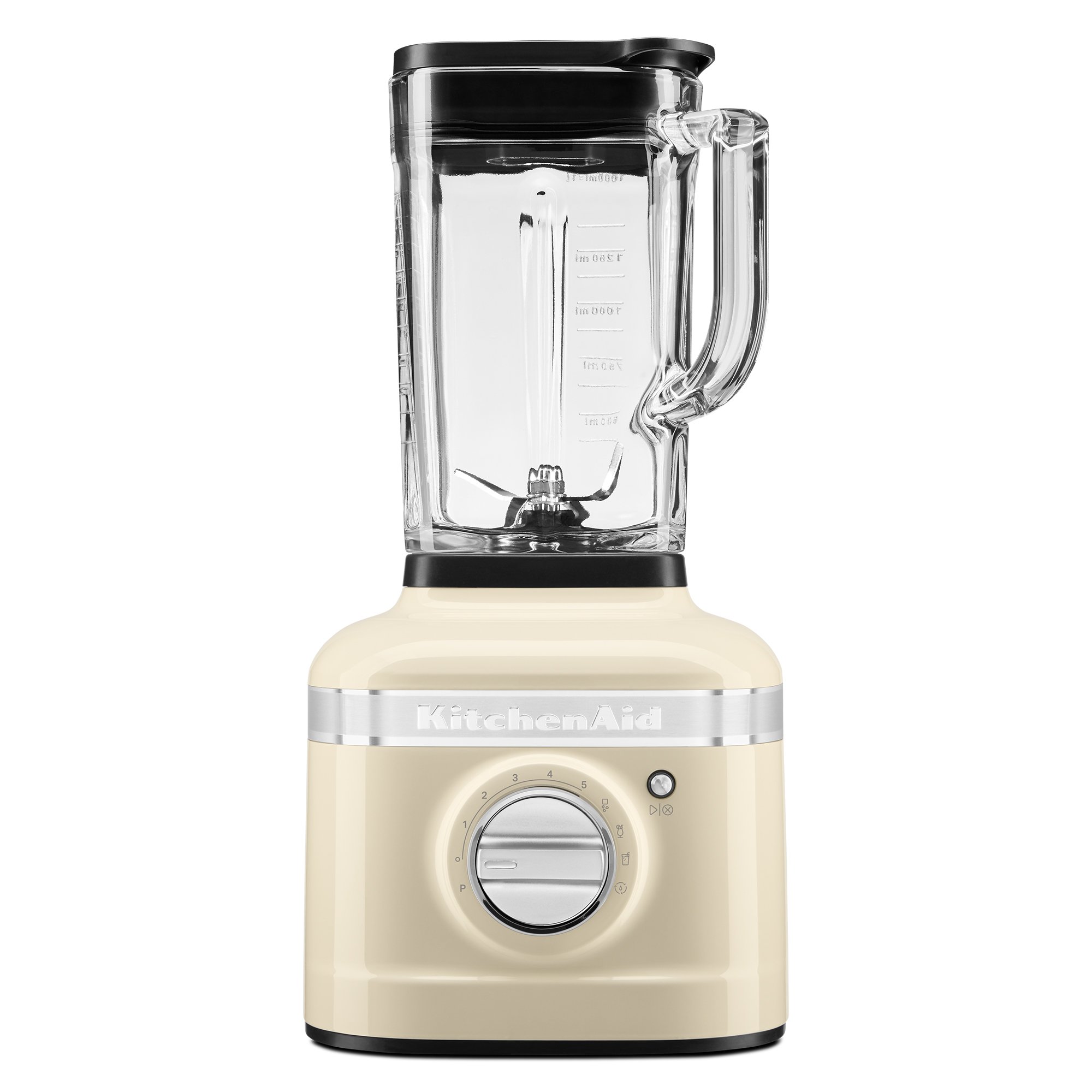 KitchenAid Stand Blender K400 Glass Jar - Artisan Cream