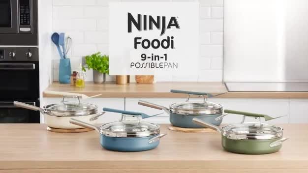 Buy Ninja Foodi 8 in 1 Possible Pot with ZEROSTICK Sea Salt Grey Saucepans Habitat