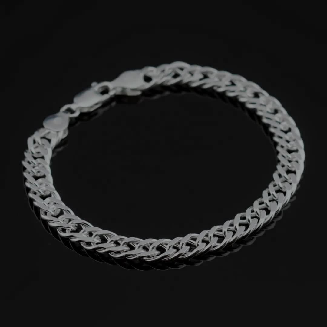 Mens silver belcher chain on sale argos