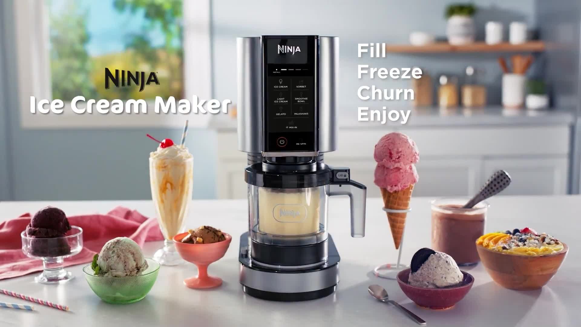 Ninja CREAMi Ice Cream & Frozen Dessert Maker (5 Tub Bundle)