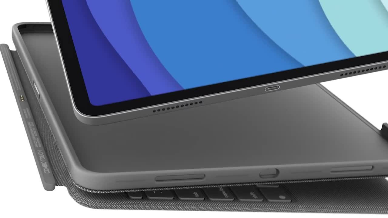 Buy Logitech Combo Touch iPad Pro 12.9 Inch Tablet Case - Grey