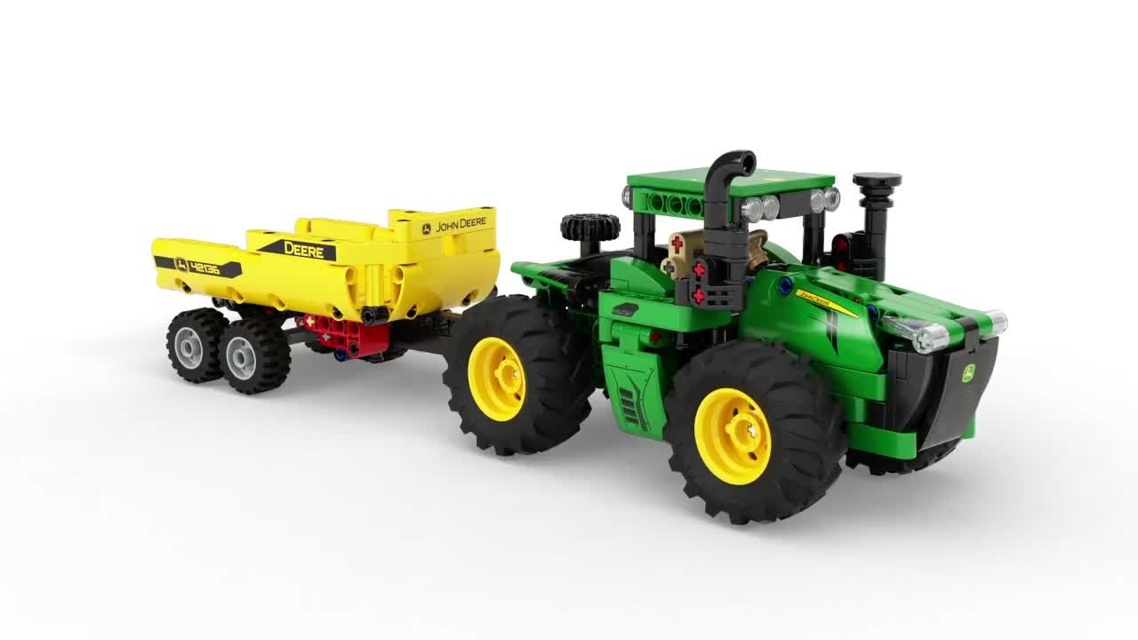 Lego®technic 42136 - tracteur john deere 9620r 4wd