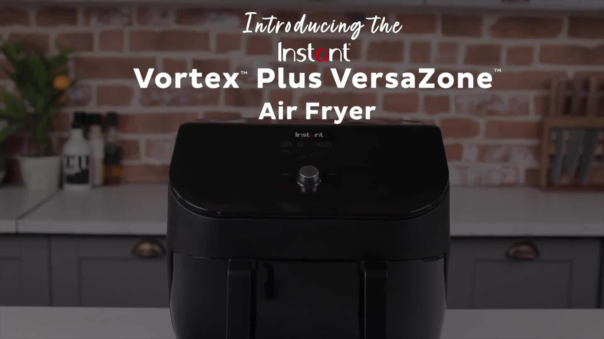 Instant Vortex Plus Versazone Air Fryer 8.5L, Black