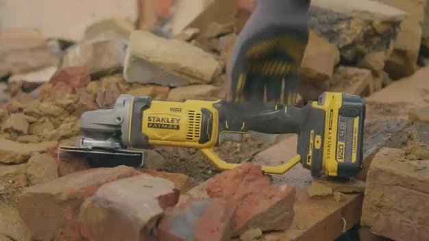 Buy Stanley Fatmax 2Ah V20 Cordless Angle Grinder 18V Angle