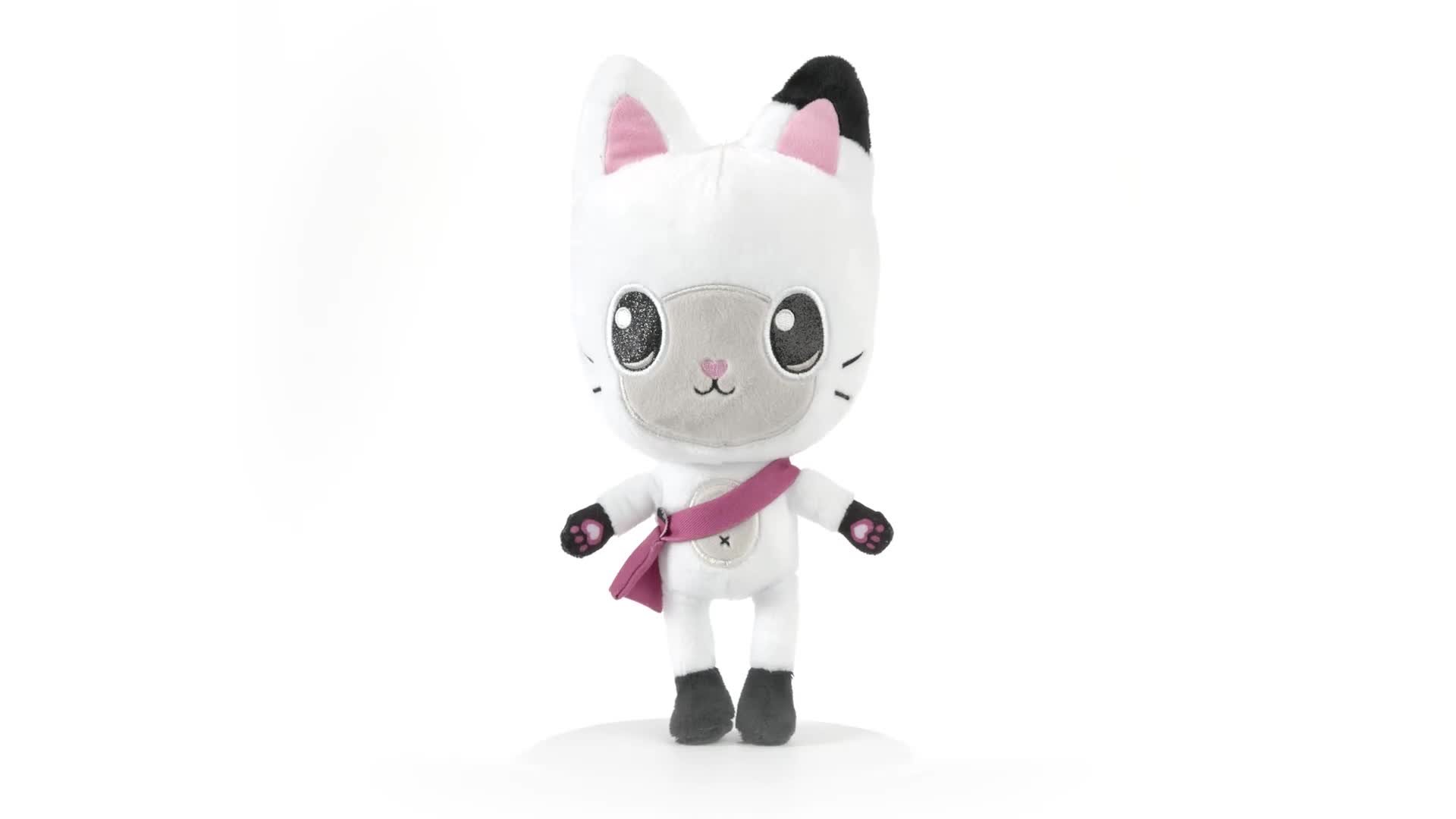 Gabby's Dollhouse Mercat Plush Toy - 10 Inch Green Character Stuffed Animal From Hit Kids Show