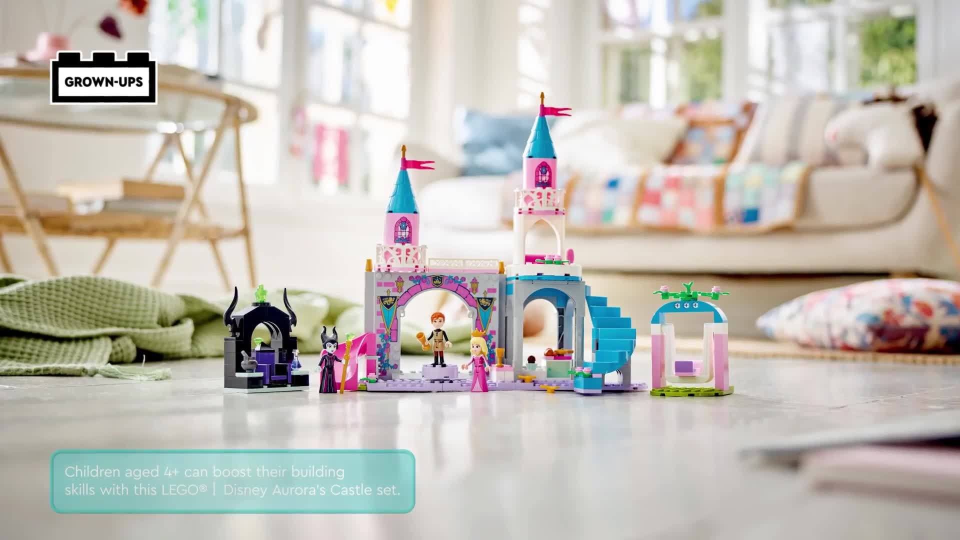 Buy LEGO Disney Princess Aurora's Castle Buildable Toy 43211