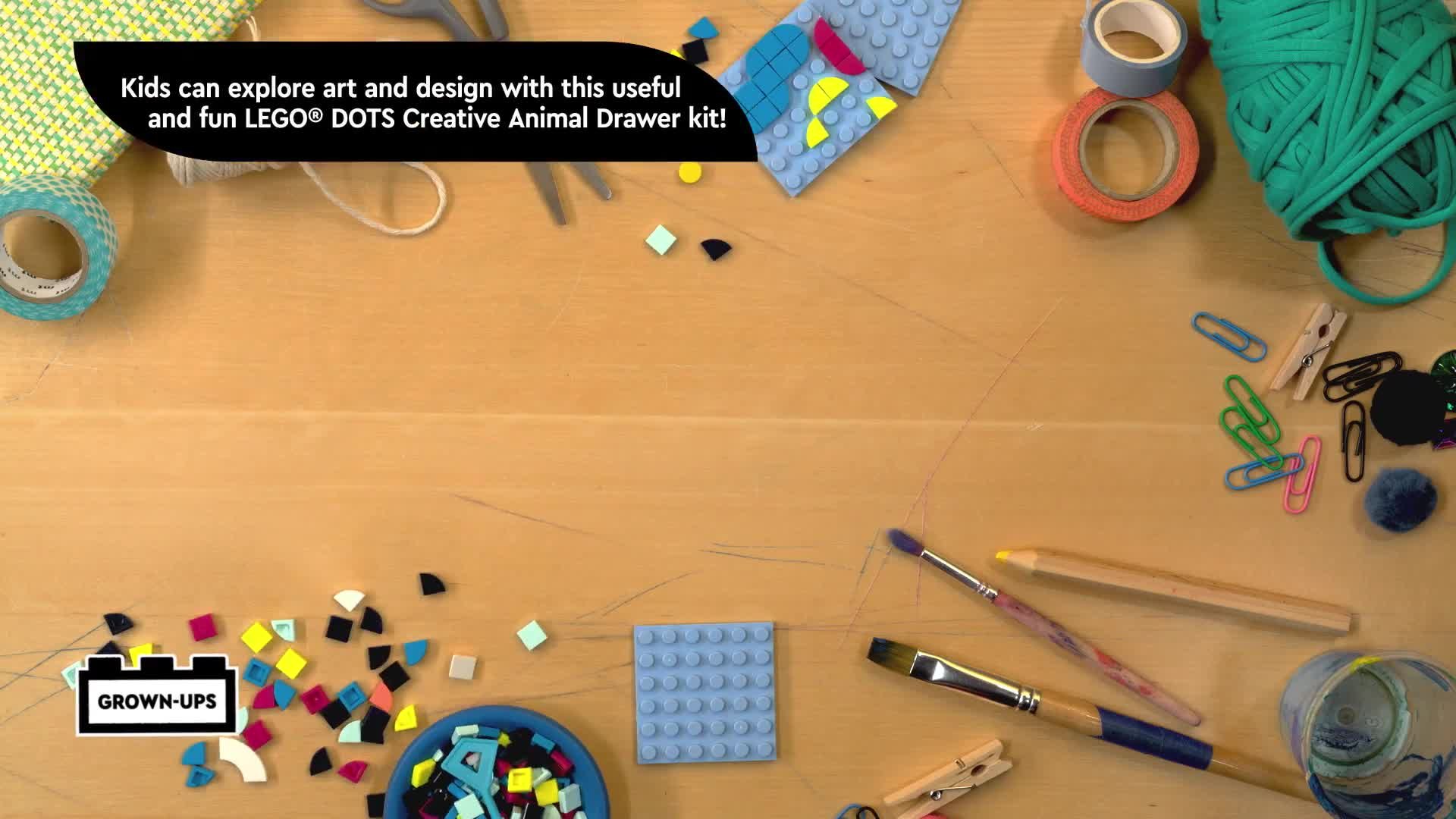 LEGO® DOTS™ Creative Animal Drawer – AG LEGO® Certified Stores