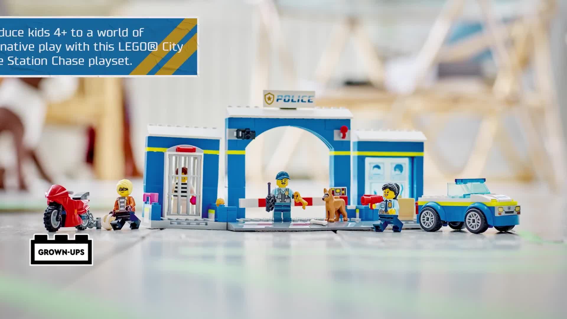 Lego city police station, Lego police station, Lego police