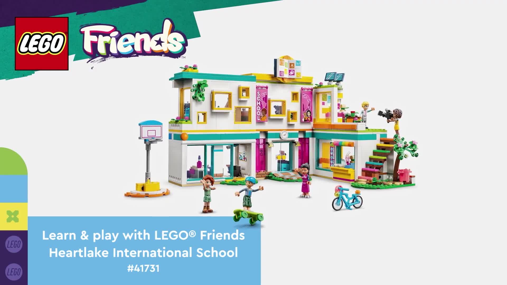 Buy LEGO Friends Heartlake International School Toy Set 41731 | LEGO | Argos