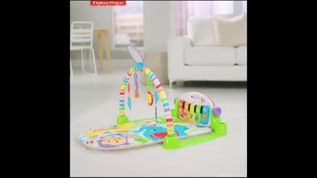 fisher price kick and play piano argos