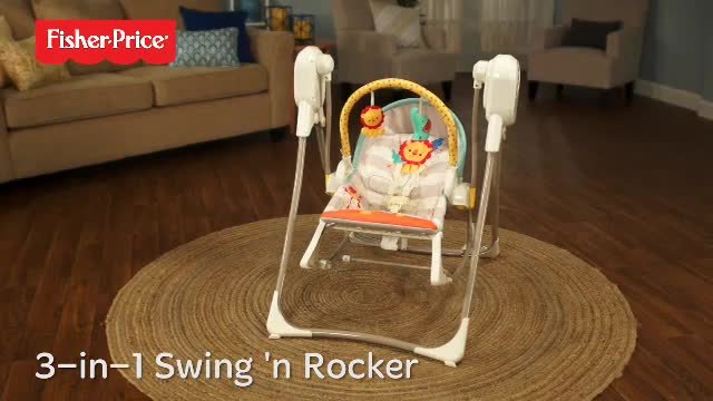 fisher price smart response swing