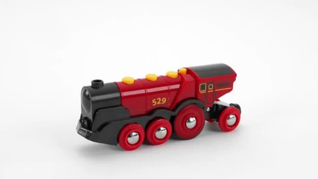 brio mighty action locomotive toy train