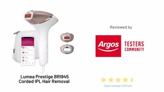 Philips Lumea BRI944 Prestige IPL Hair Removal 8000 series with SenseI