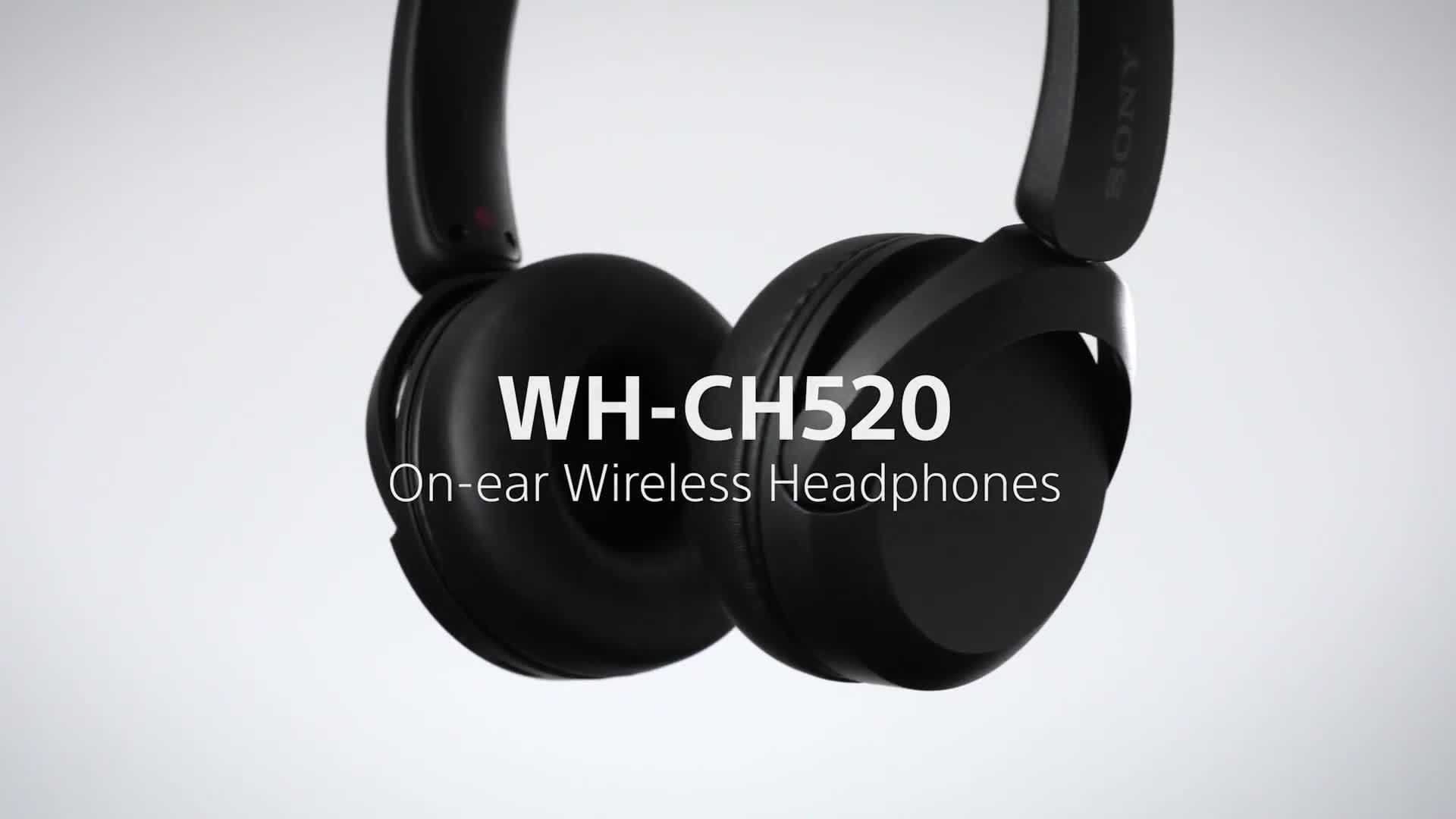 Buy WH-CH520 Wireless Headphones, Blue, Sony Store Online