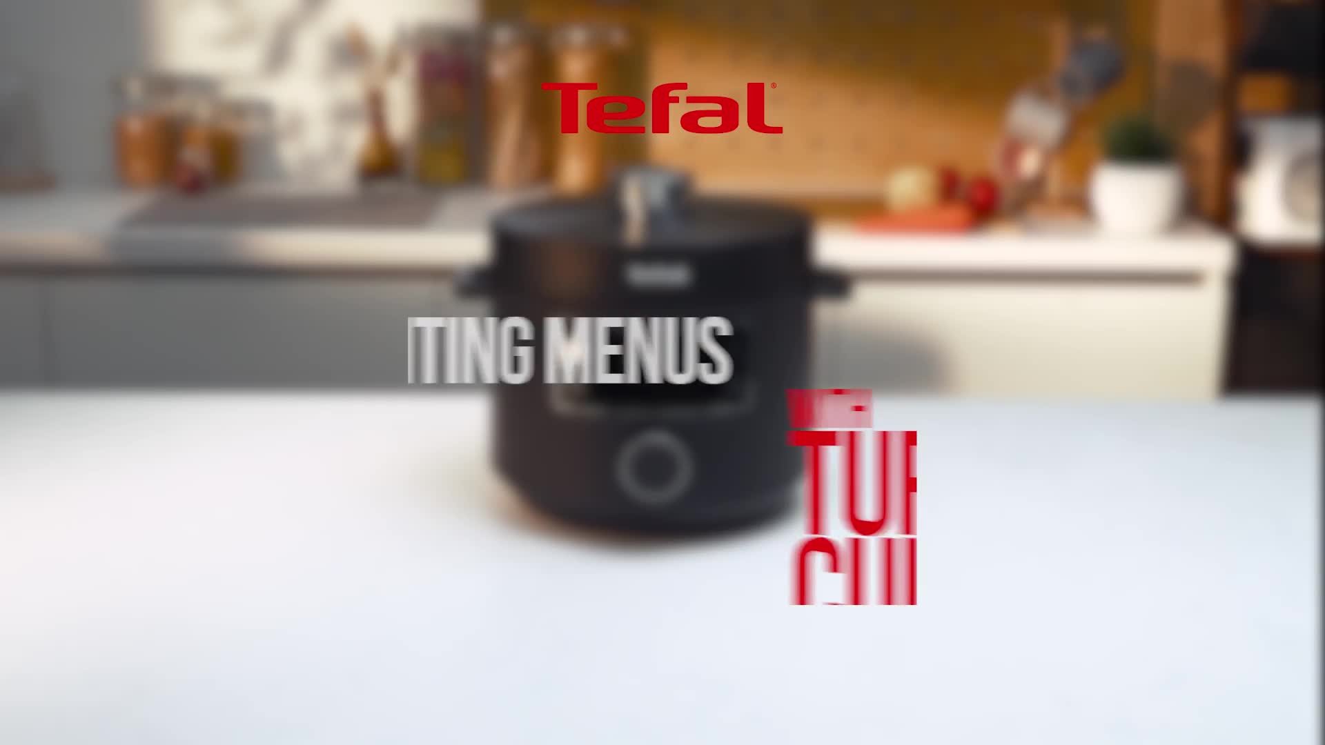 Tefal Turbo Cuisine Multi-Pressure Cooker - 4.8L Black