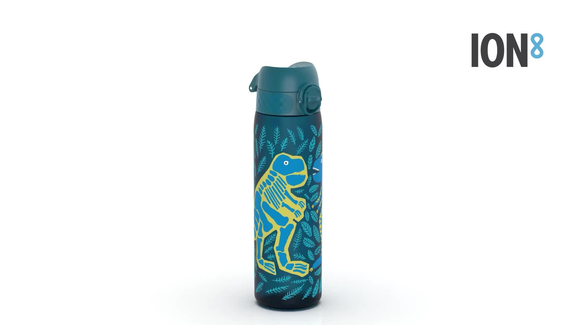 Ion8 Slim Water Bottle 500ml Green