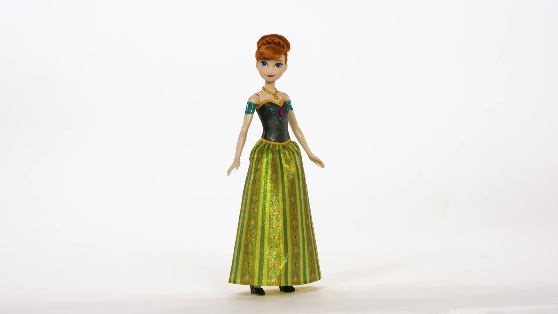 Buy Disney Frozen Singing Anna Fashion Doll Dolls Argos