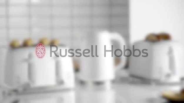 Russell Hobbs Honeycomb Textured Kettle 26050 - White