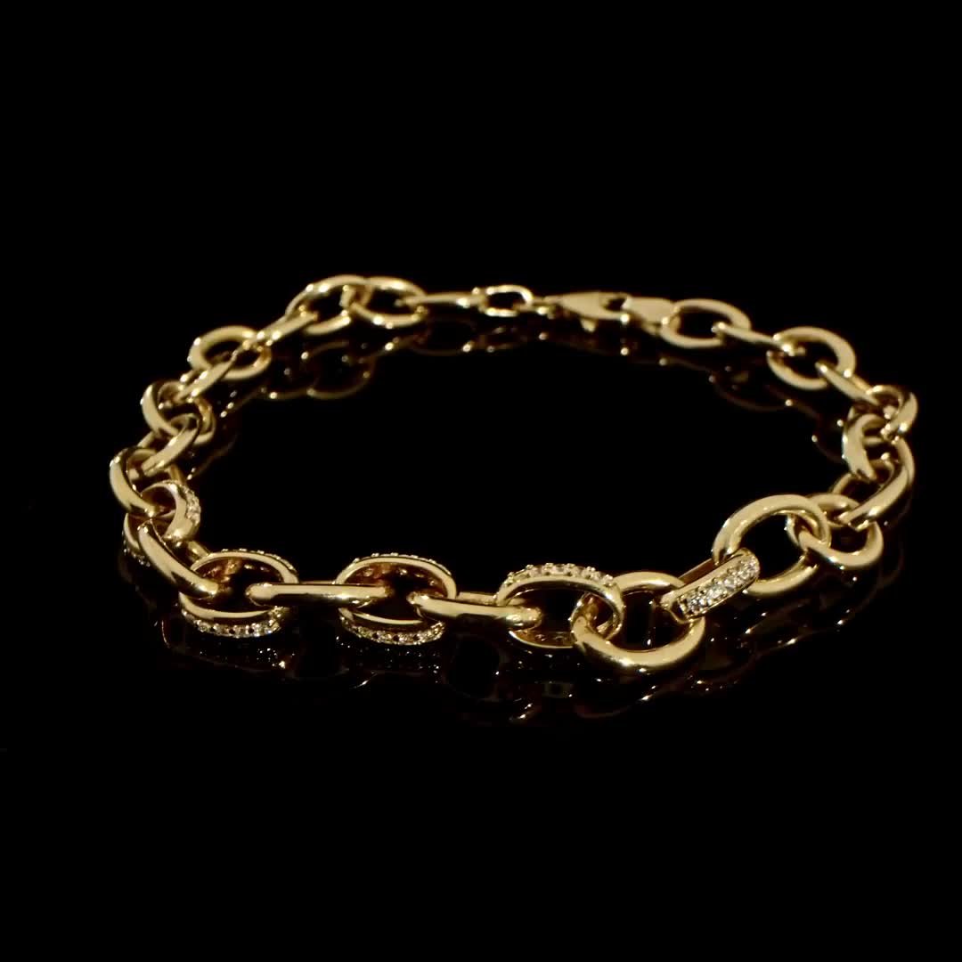 Argos gold hot sale chain bracelet