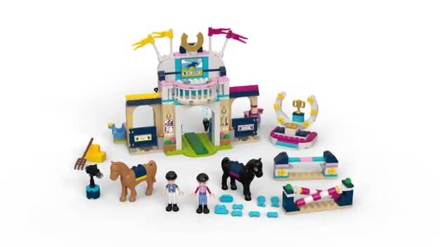 lego horse jumping set