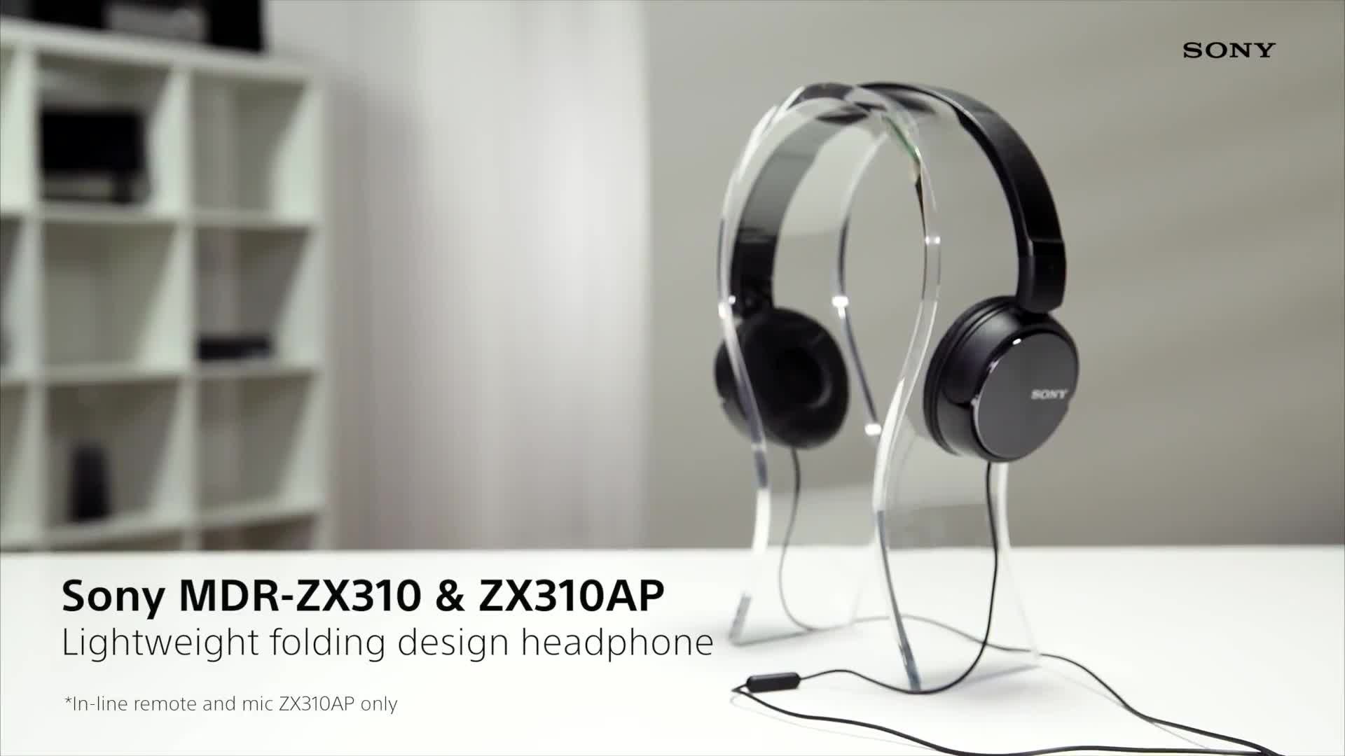 Sony headphone best sale mdr zx310ap