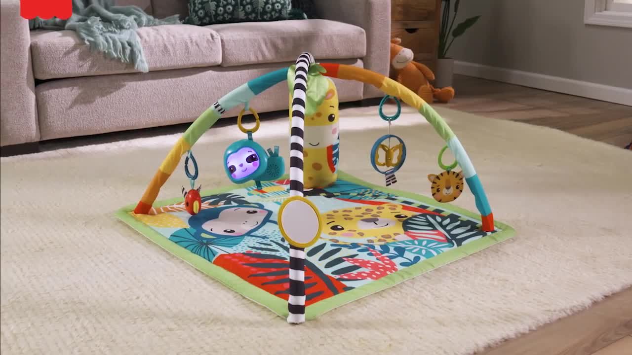 Fisher price rainforest open 2024 top cradle swing argos