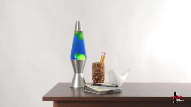 Blue and deals green lava lamp