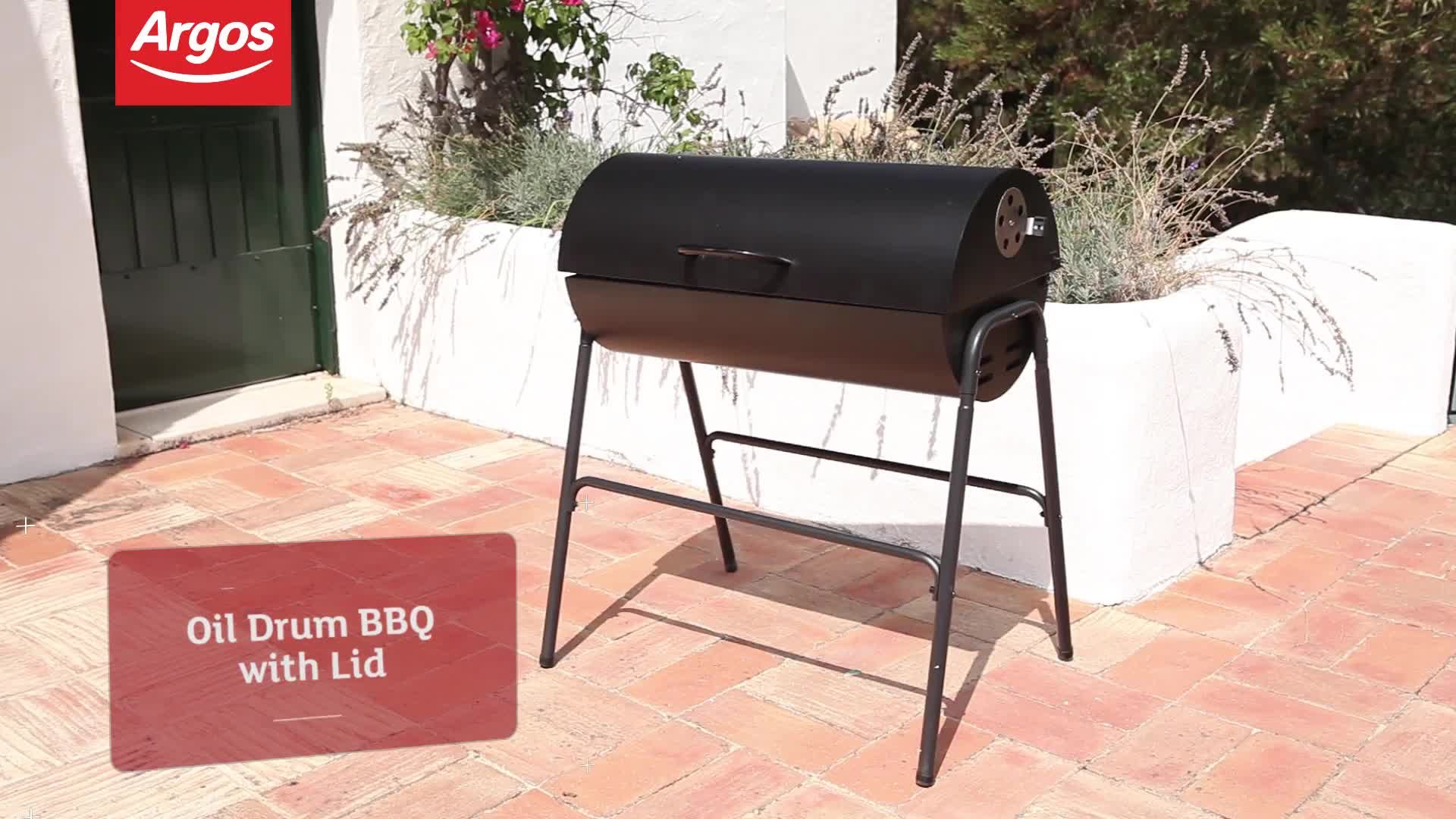 oil drum bbq argos