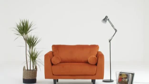 Argos orange deals chair