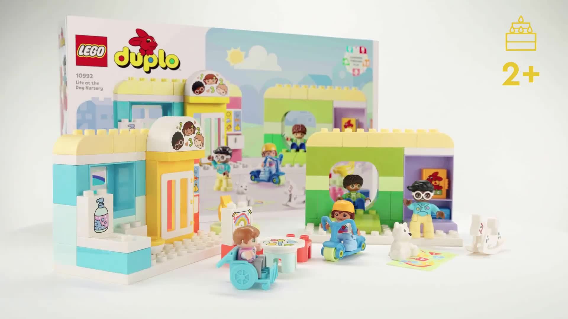 Lego Duplo Town Life At The Day-care Center Stem Building Toy Set