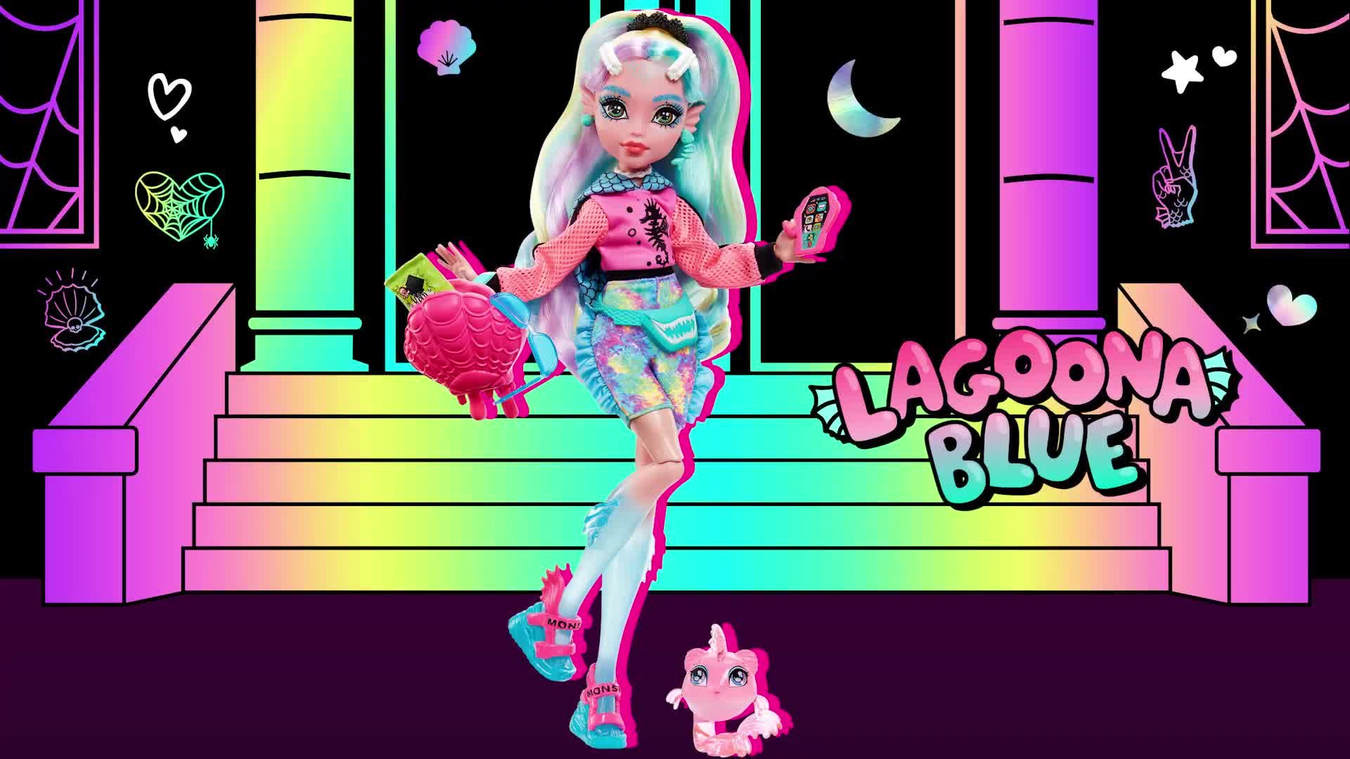 Buy Monster High Lagoona Blue Doll and Accessories