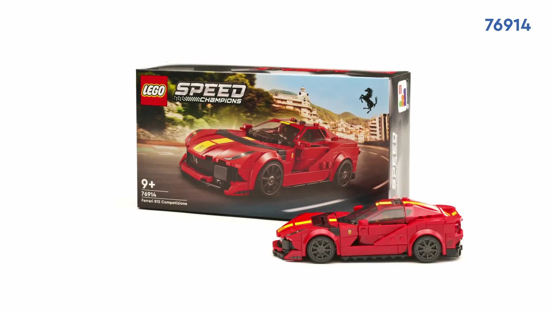 Buy LEGO Speed Champions Ferrari 812 Competizione Car Toy 76914, LEGO