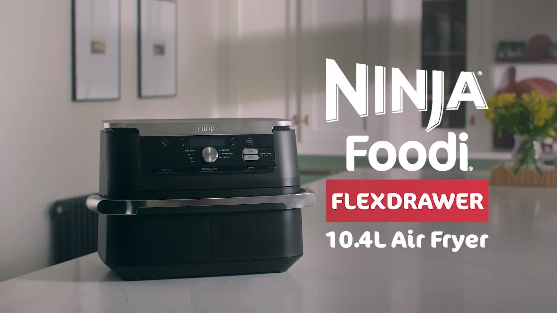Ninja Foodi FlexDrawer Air Fryer - Certified Refurbished [AF500UK] 10.4L  622356269568