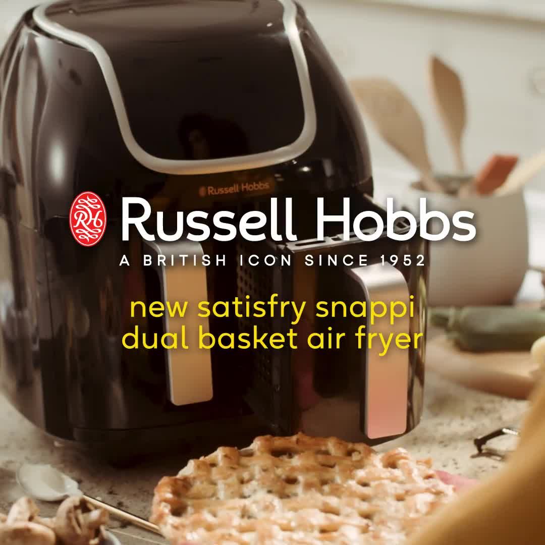 We Test Russell Hobbs' New 8.5L Satisfry Snappi Dual Basket Air Fryer