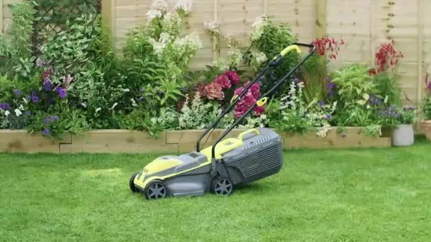 Challenge battery best sale lawn mower