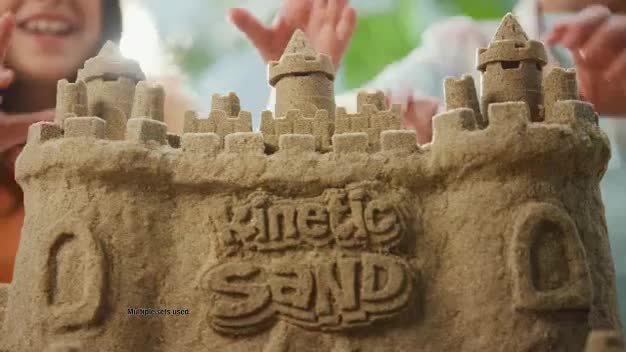 kinetic sand beach sand kingdom playset