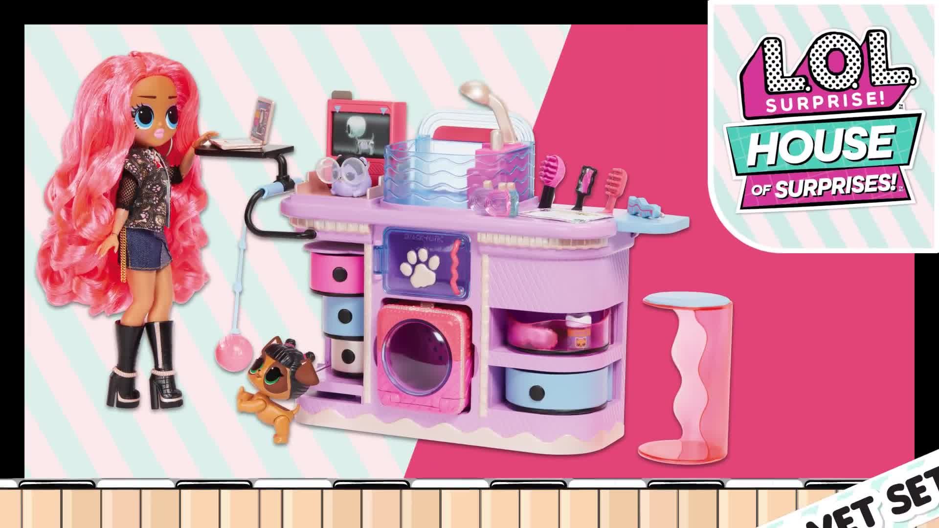 Lol surprise store doll house argos