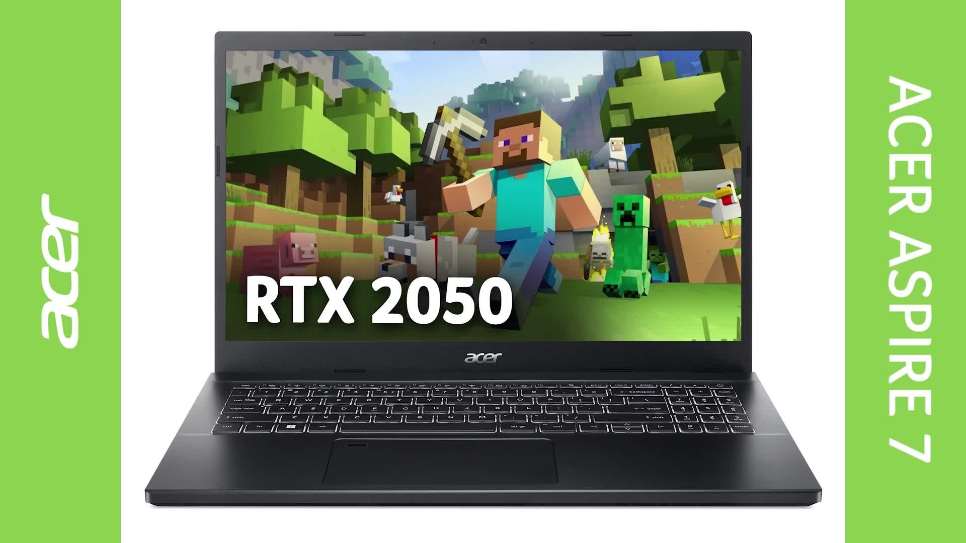 Buy Acer Aspire 7 15.6in i5 8GB 512GB RTX2050 Gaming Laptop