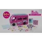  Barbie Camper, Doll Playset with 60 Accessories, 30