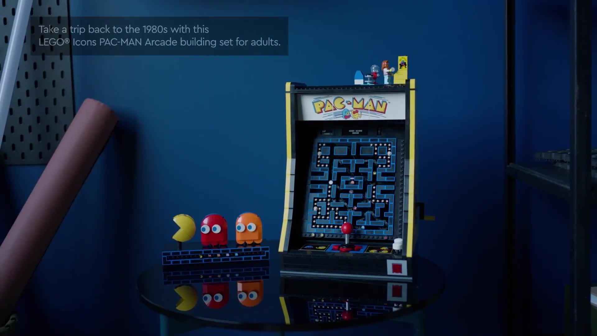 Buy LEGO Icons PAC MAN Arcade Mini Arcade Set for Adults 10323